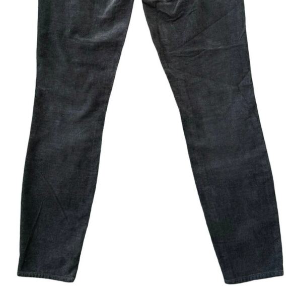 J. Crew Corduroy Pants Straight Leg Low-Rise Womens Sz 25 Black - Picture 6 of 8